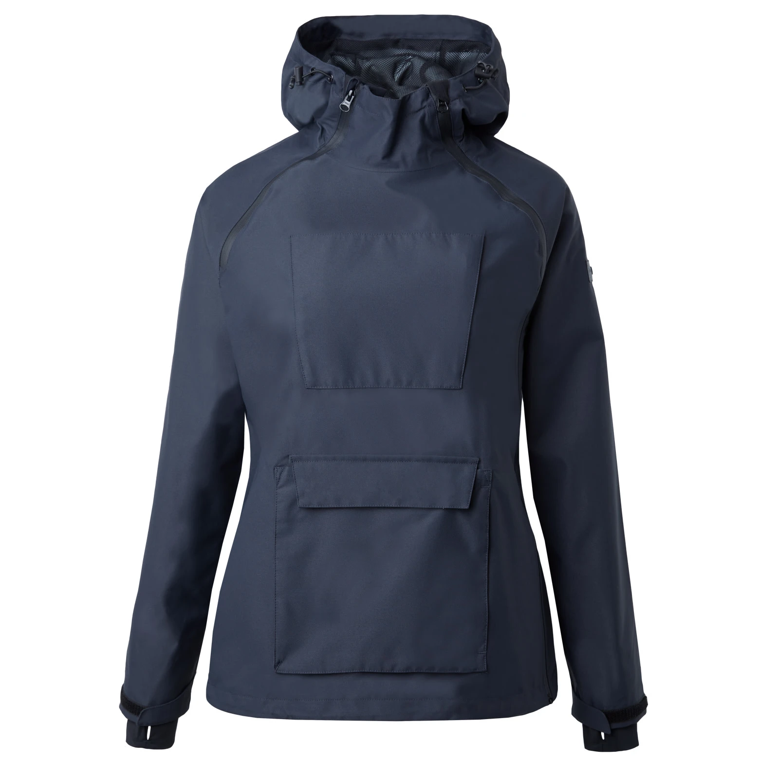 Horze Ayla Womens Waterproof Shell Riding Jacket - Dark Navy 3 Horze Ayla Womens Waterproof Shell Riding Jacket - Dark Navy