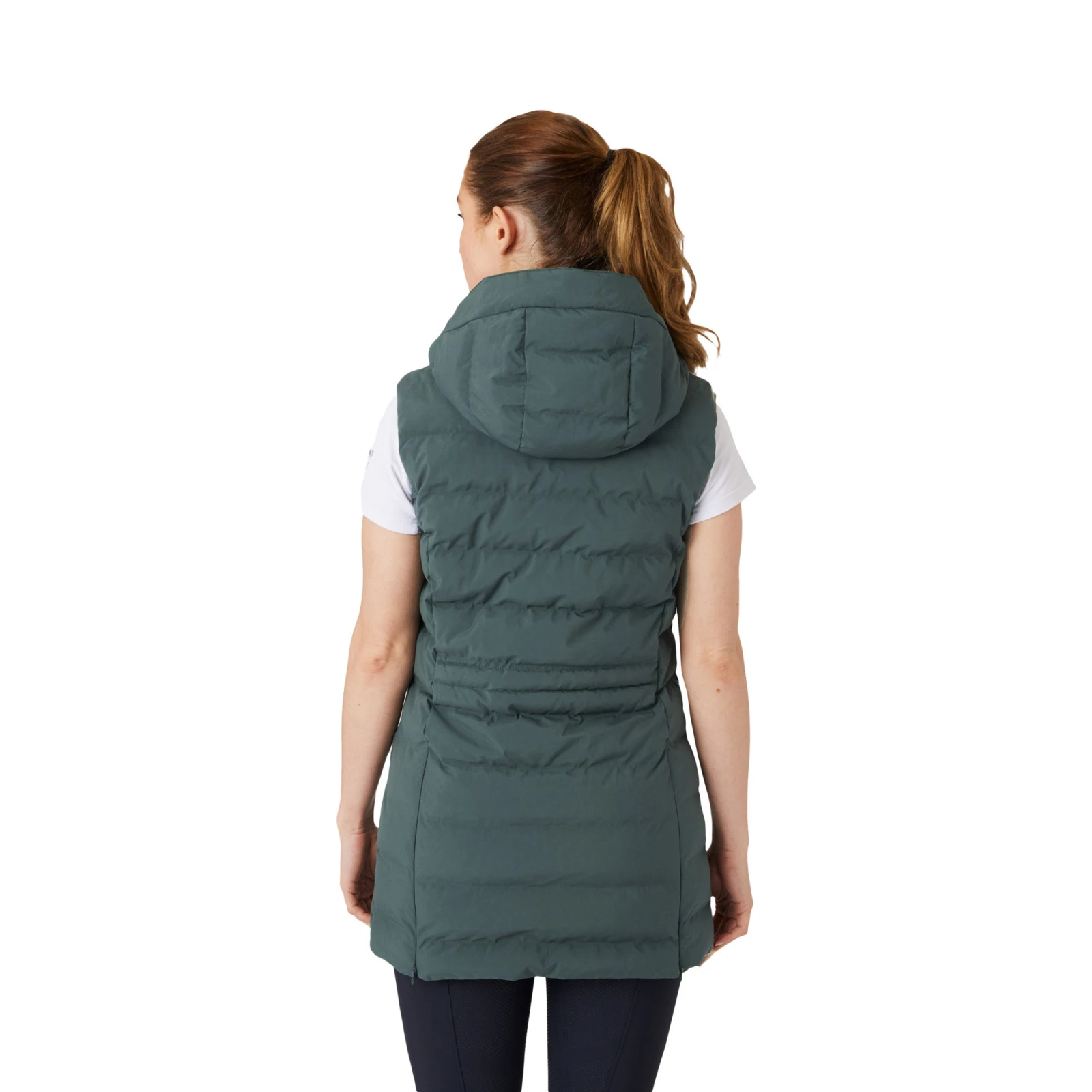 B Vertigo Celeste Womens Waterproof Vest - Jungle Green 4 B Vertigo Celeste Womens Waterproof Vest - Jungle Green - Image 2