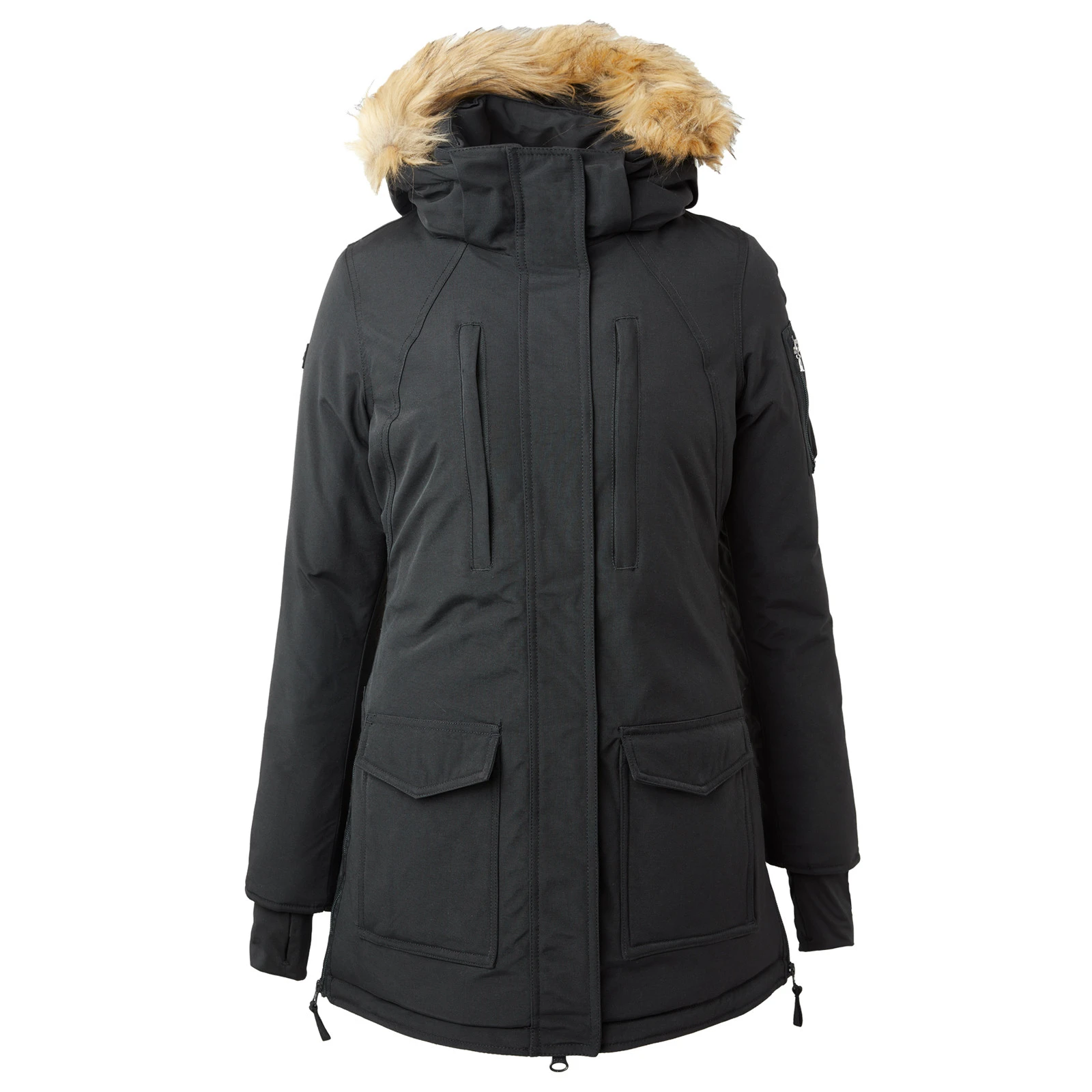 Horze Womens Brooke Long Parka Jacket - Urban Chic 12 Horze Womens Brooke Long Parka Jacket - Urban Chic - Image 10
