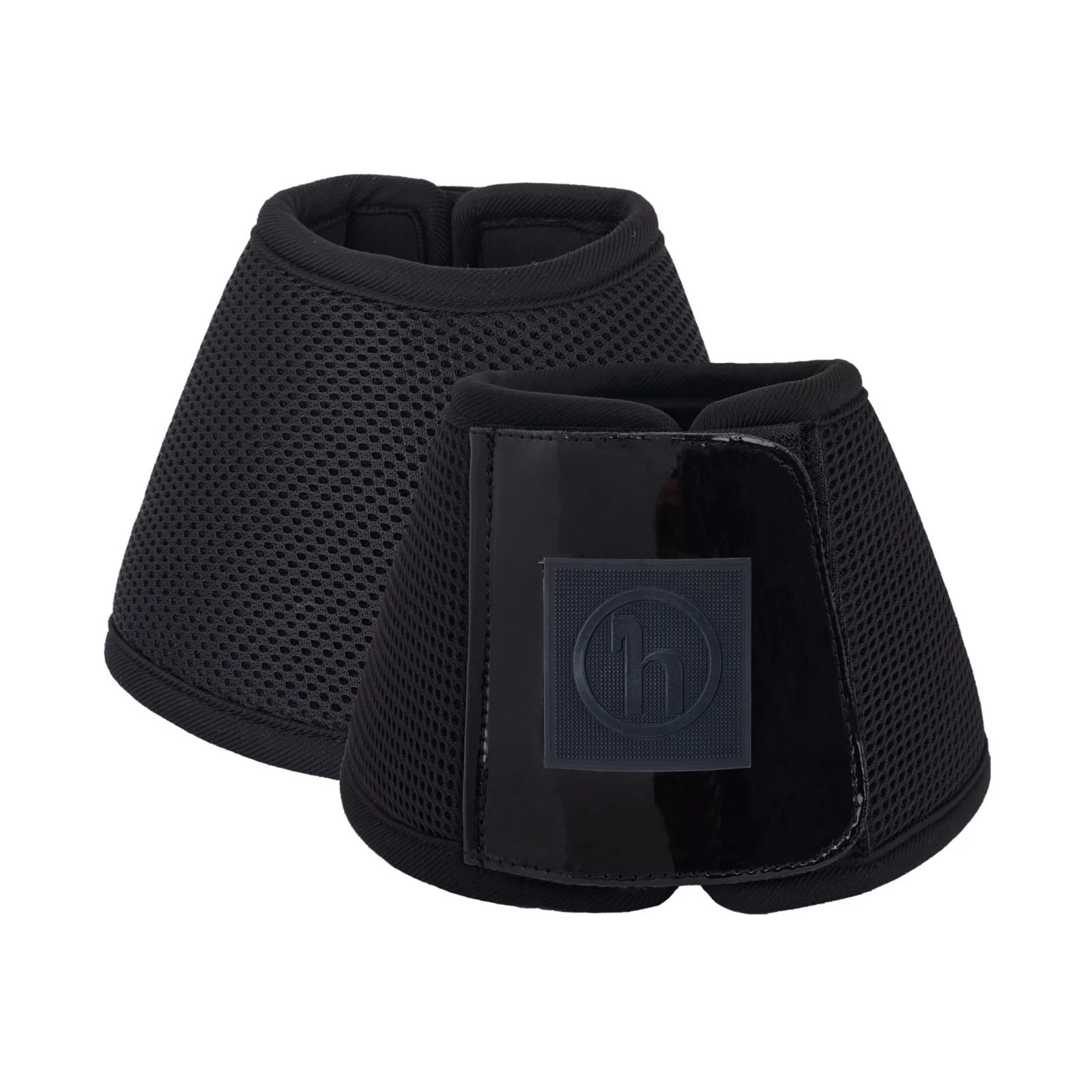 Horze Smoky Twilight Air Mesh Bell Boots - Quiet Grey 10 Horze Smoky Twilight Air Mesh Bell Boots - Quiet Grey - Image 8