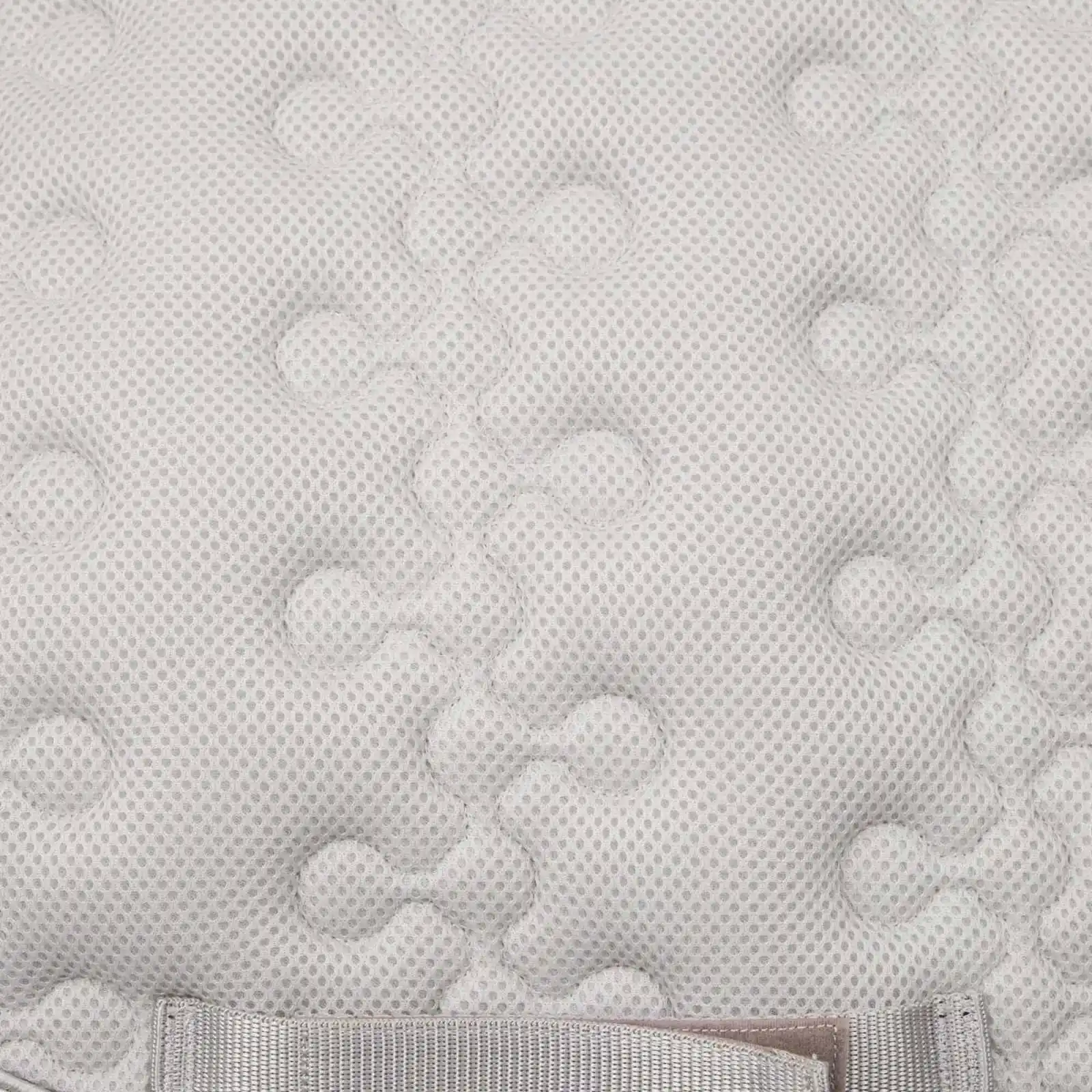 Horze Smoky Twilight Air Mesh Dressage Saddle Pad - Quiet Grey 4 Horze Smoky Twilight Air Mesh Dressage Saddle Pad - Quiet Grey - Image 2