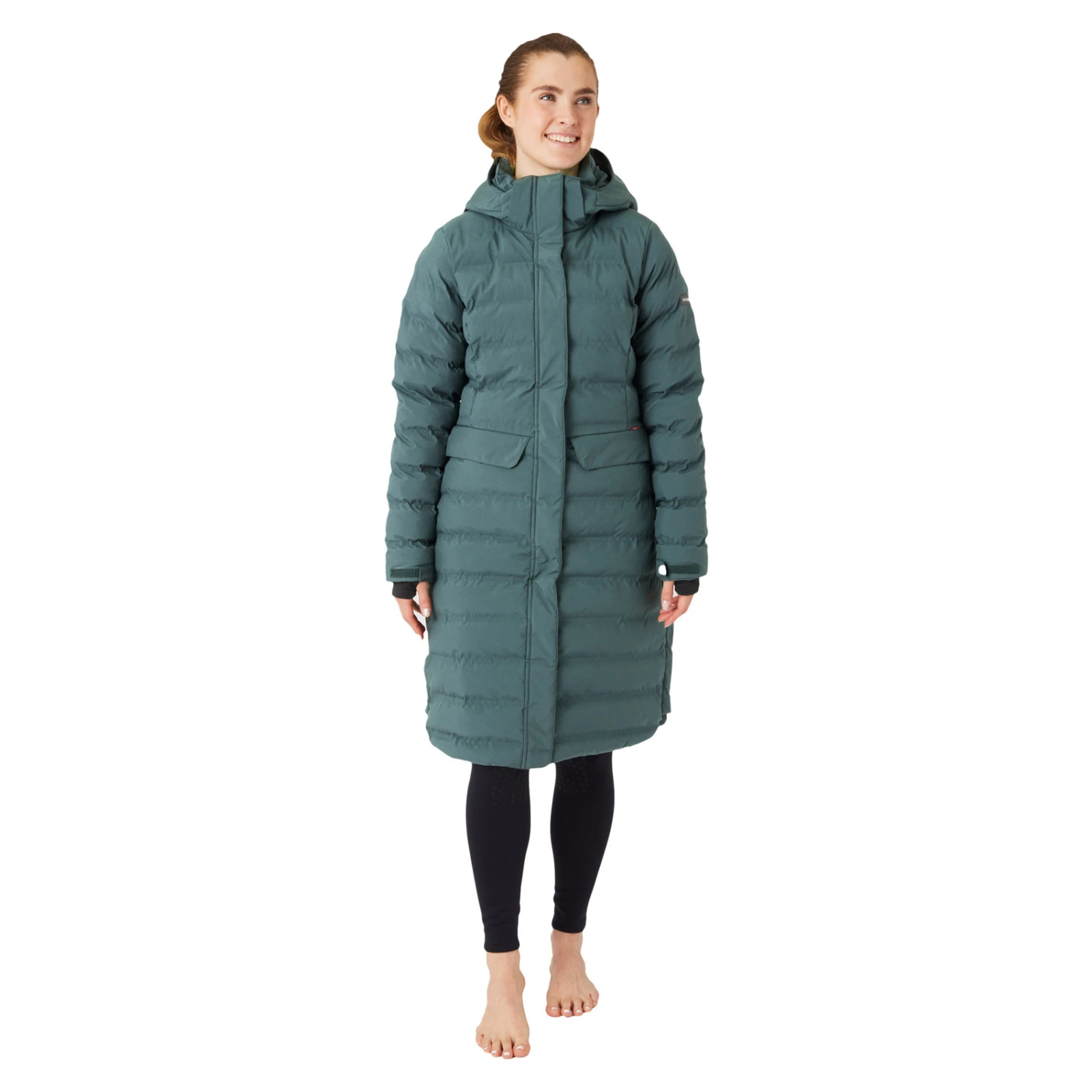 B Vertigo Celeste Womens Waterproof Parka Jacket - Jungle Green 11 B Vertigo Celeste Womens Waterproof Parka Jacket - Jungle Green - Image 9