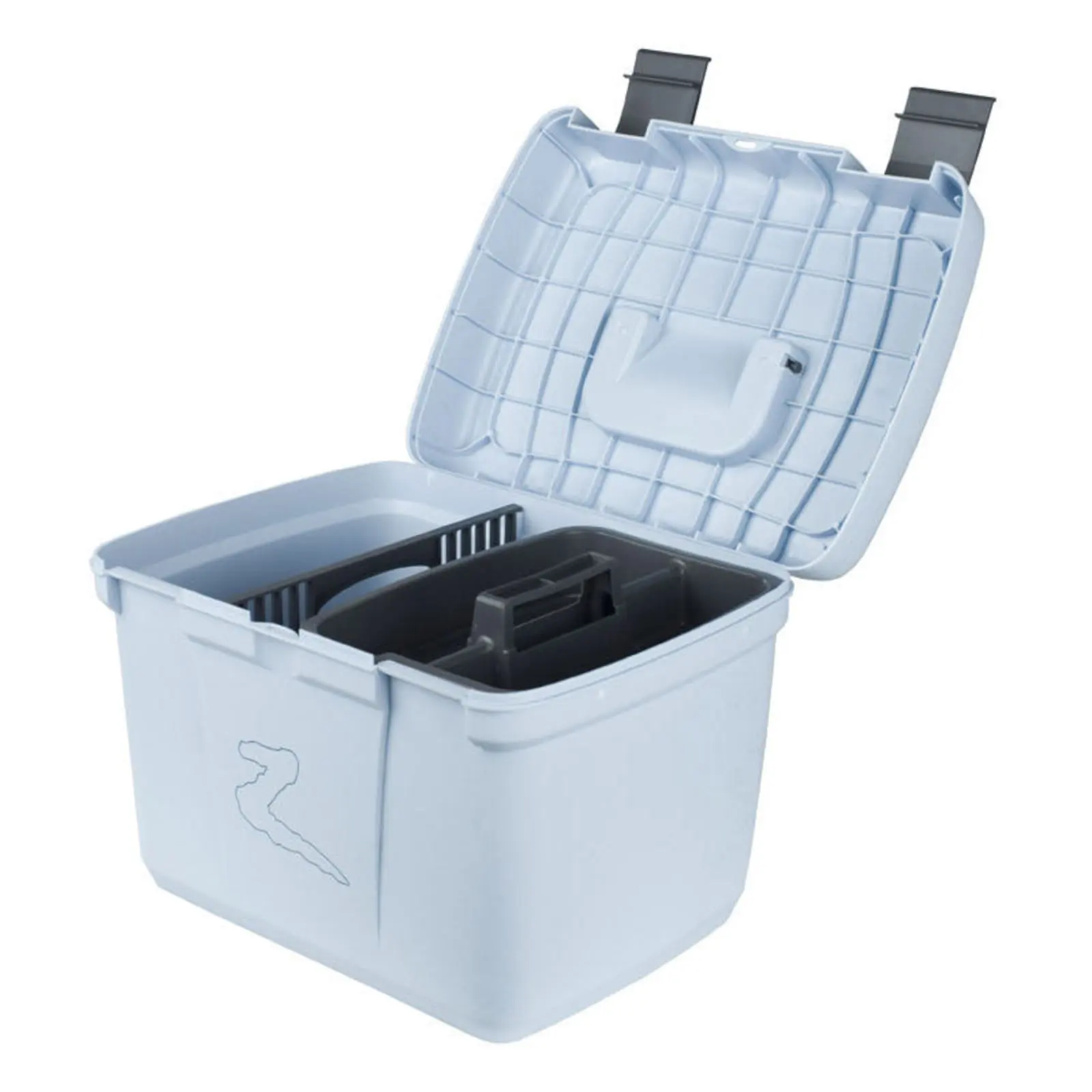 Horze Smart Grooming Box - Baby Light Blue 4 Horze Smart Grooming Box - Baby Light Blue - Image 2