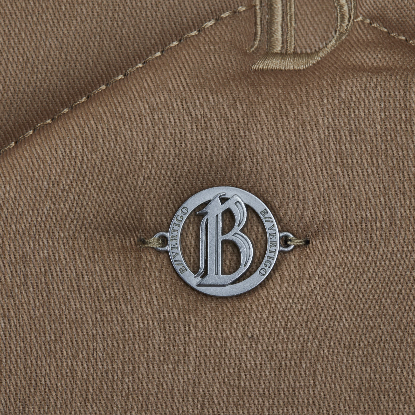 B Vertigo Laurel Quick Dry Dressage Saddle Pad - Tiger's Eye Brown 4 B Vertigo Laurel Quick Dry Dressage Saddle Pad - Tiger's Eye Brown - Image 2