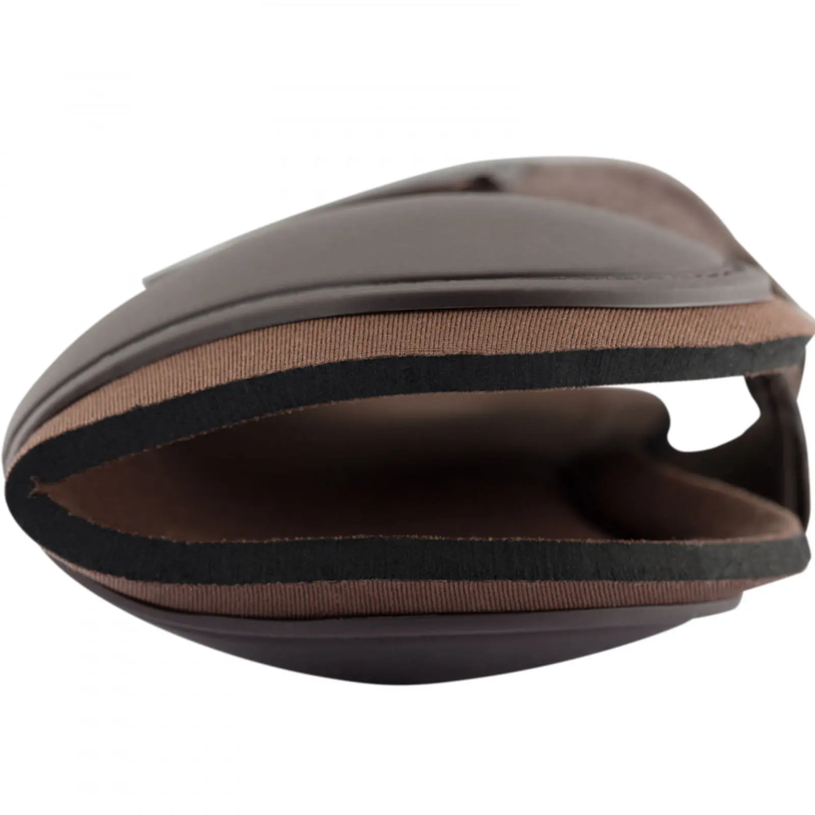 Horze Chicago Tendon Open Front Horse Boots - Chocolate Brown 6 Horze Chicago Tendon Open Front Horse Boots - Chocolate Brown - Image 4