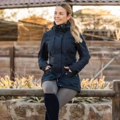 Horze Jadine Womens Waterproof Shell Jacket - Dark Navy -Equinavia Shop 0b699156 7518 4139 b867 63740983018e33331 VDB f748624758a5b7d9cab28d687bc4268c050bc6bf