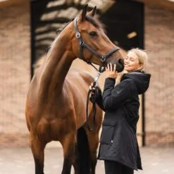 Horze Julia Womens Waterproof Parka Jacket - Caviar Black 18 Horze Julia Womens Waterproof Parka Jacket - Caviar Black -Equinavia Shop 0cc17473 08d7 4eb4 95ef 472b715e99b033681 CBL 5ed1c5d26d07affe4c38f1ff7a19653354d29997