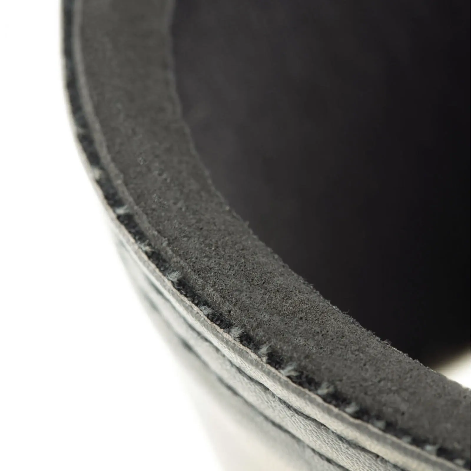 Horze Salerno Sheep Skin Bell Boots - Black 4 Horze Salerno Sheep Skin Bell Boots - Black - Image 2