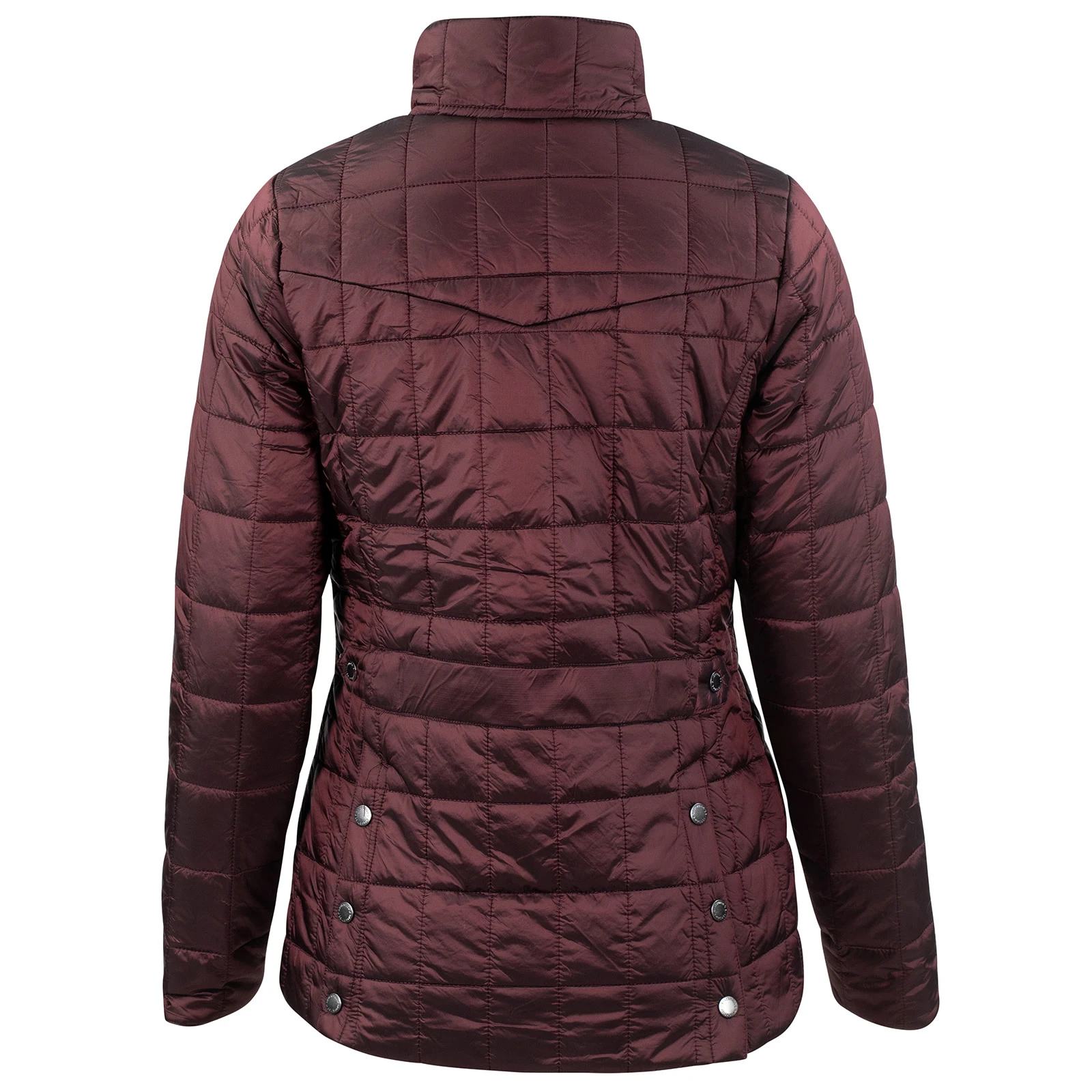 B Vertigo Julianne Womens Quilted Jacket - Vineyard Wine 4 B Vertigo Julianne Womens Quilted Jacket - Vineyard Wine - Image 2