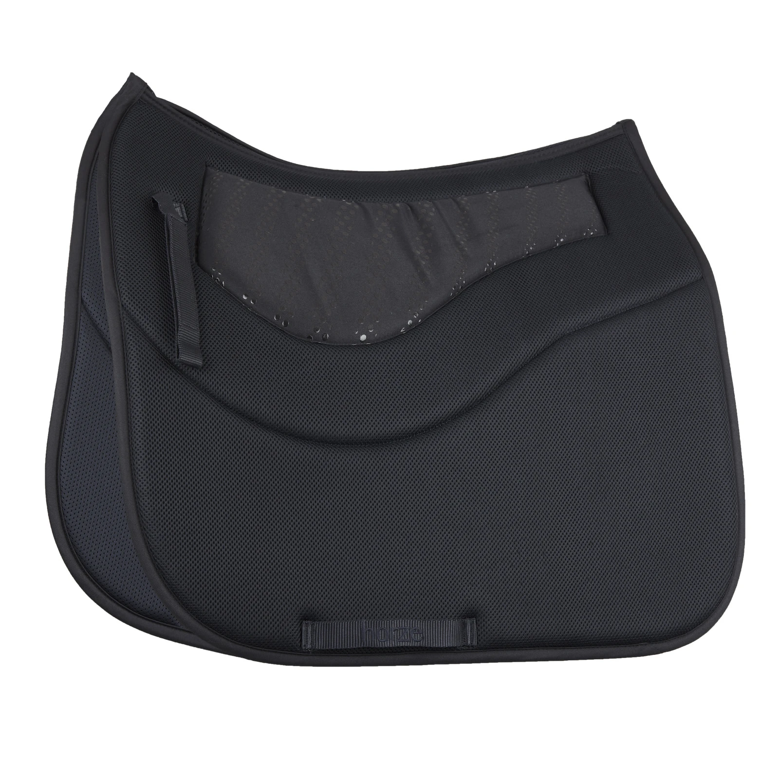 Horze Phoenix Dressage Saddle Pad - Black 10 Horze Phoenix Dressage Saddle Pad - Black - Image 8