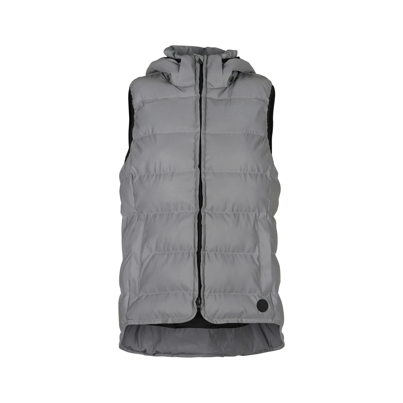 Horze Womens Reflective Padded Vest - Reflective Silver 3 Horze Womens Reflective Padded Vest - Reflective Silver