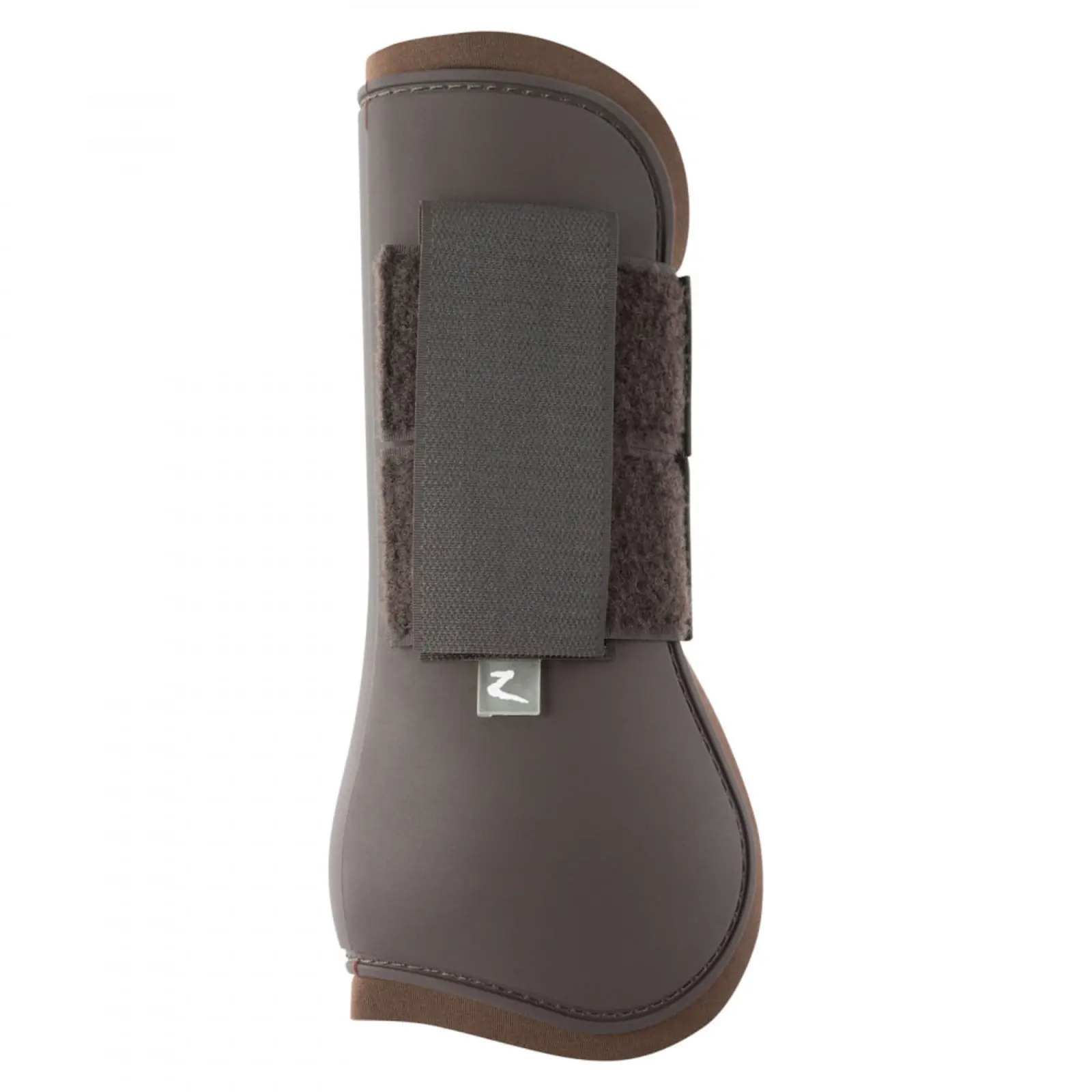 Horze Chicago Tendon Open Front Horse Boots - Chocolate Brown 8 Horze Chicago Tendon Open Front Horse Boots - Chocolate Brown - Image 6