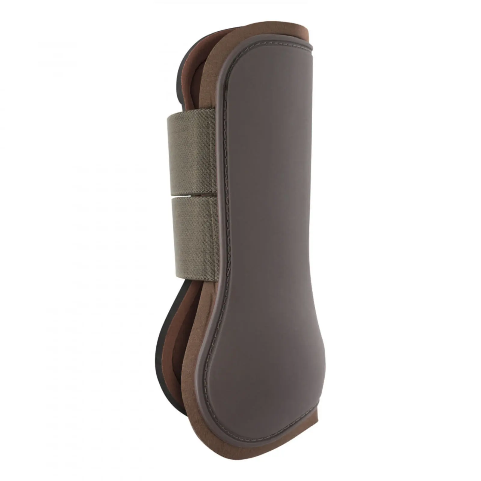 Horze Chicago Tendon Open Front Horse Boots - Chocolate Brown 9 Horze Chicago Tendon Open Front Horse Boots - Chocolate Brown - Image 7