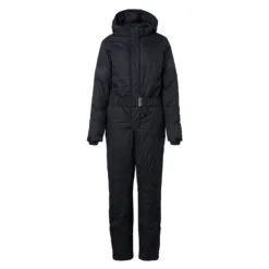 Horze Annica Waterproof Padded Riding Full Grip Overall - Caviar Black