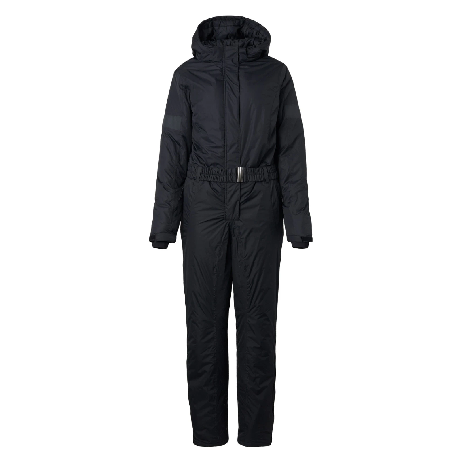 Horze Annica Waterproof Padded Riding Full Grip Overall - Caviar Black 3 Horze Annica Waterproof Padded Riding Full Grip Overall - Caviar Black