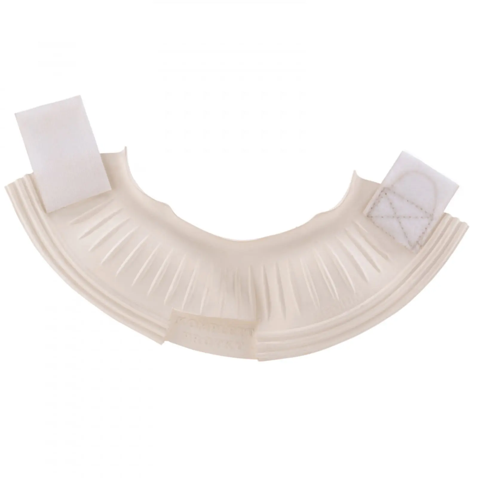 Horze Double Closure No Turn Rubber Bell Boots - White 11 Horze Double Closure No Turn Rubber Bell Boots - White - Image 9