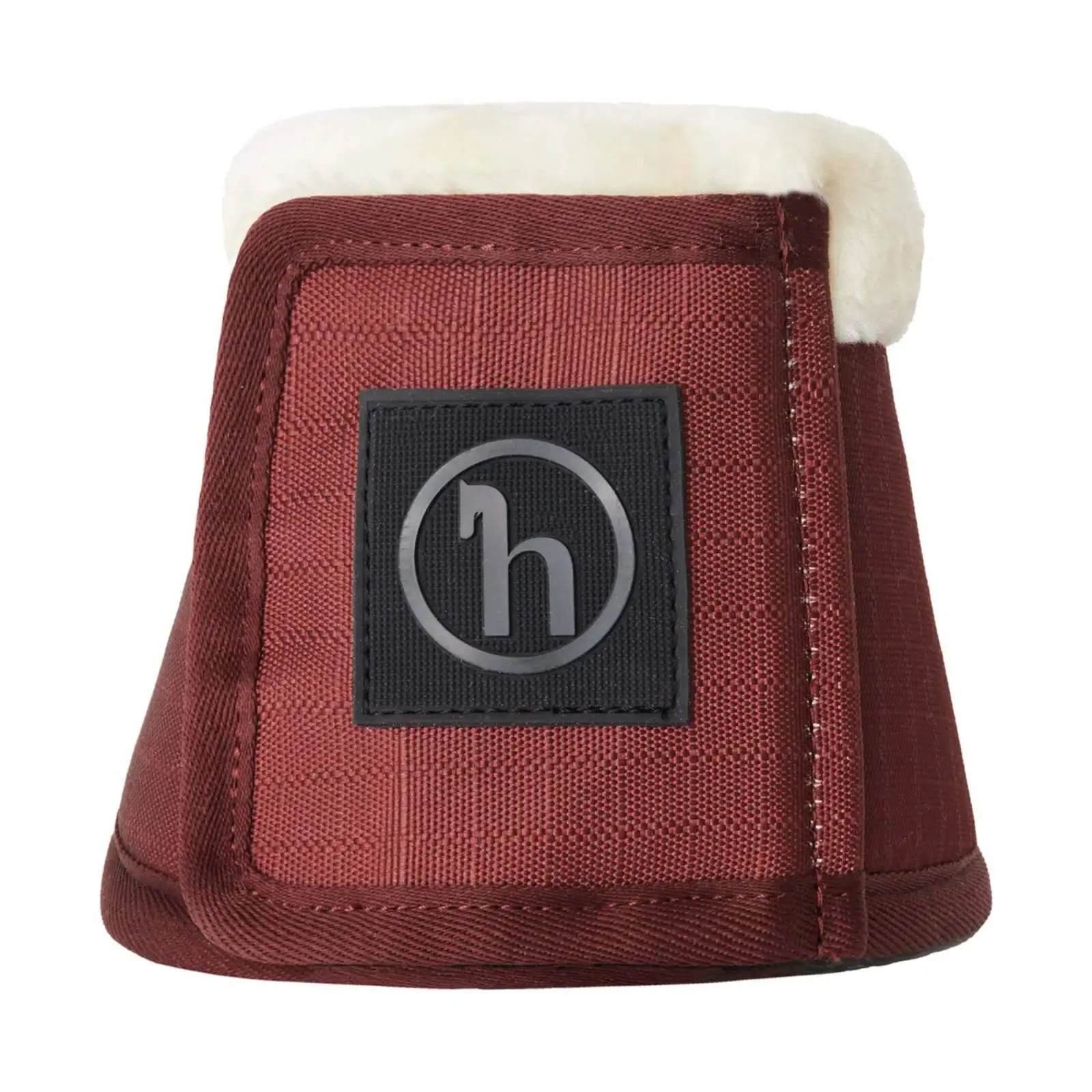 Horze Terrazzo Bell Boots With Fleece - Smoked Paprika 6 Horze Terrazzo Bell Boots With Fleece - Smoked Paprika - Image 4