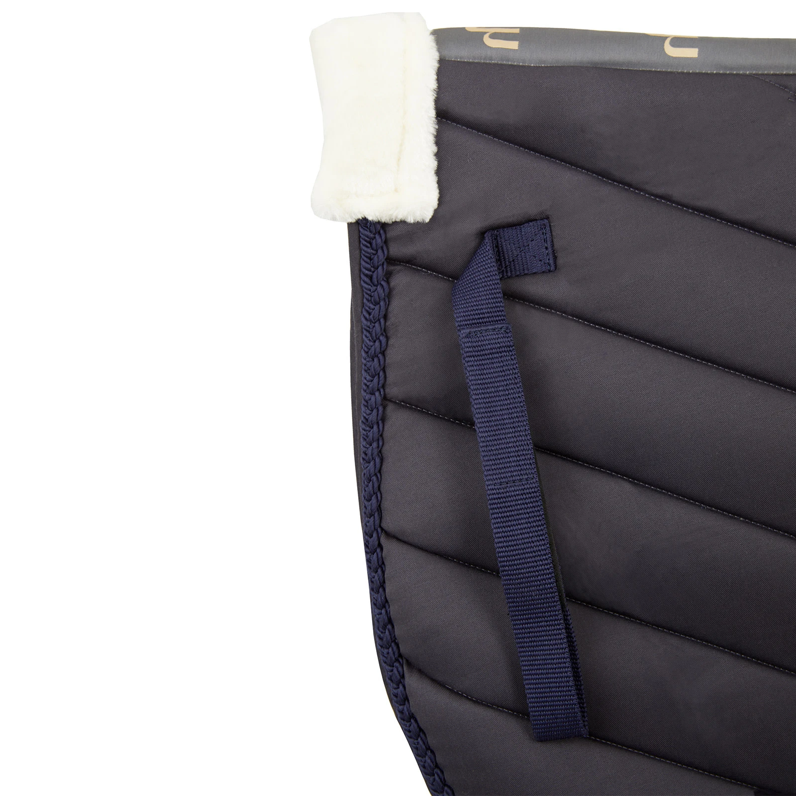 Horze Victoria Dressage Saddle Pad - Inkwell Navy 4 Horze Victoria Dressage Saddle Pad - Inkwell Navy - Image 2