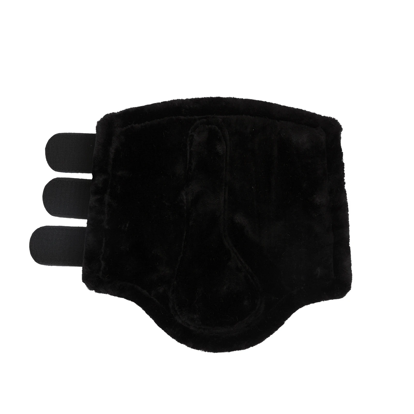 Horze Luminox Reflective Brushing Boots - Black 6 Horze Luminox Reflective Brushing Boots - Black - Image 4