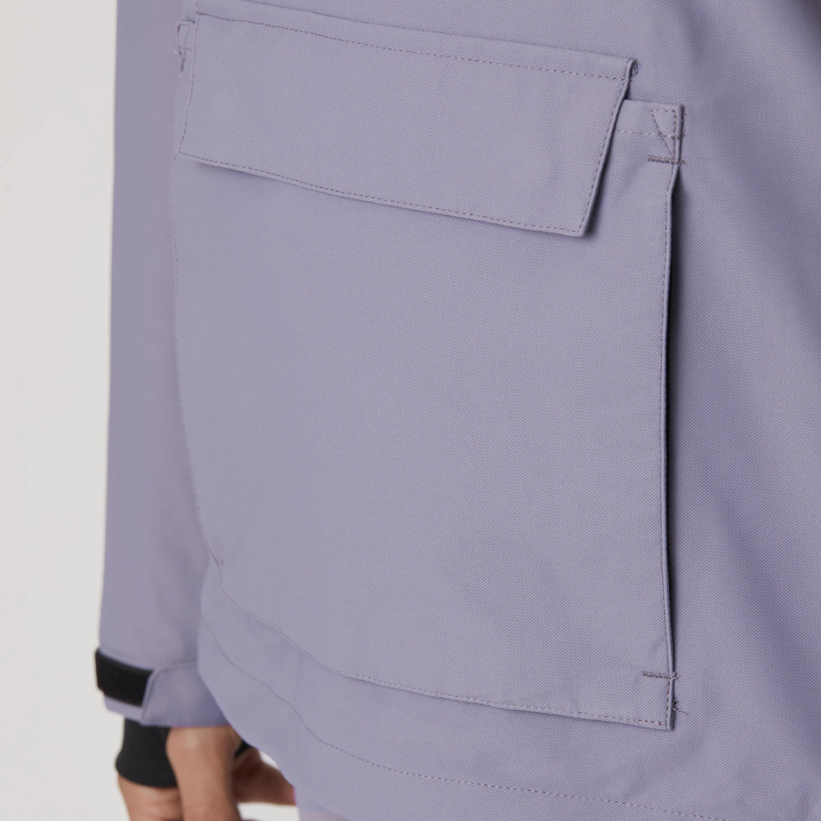 Horze Ayla Womens Waterproof Shell Riding Jacket - Grey Ridge Purple 6 Horze Ayla Womens Waterproof Shell Riding Jacket - Grey Ridge Purple - Image 4