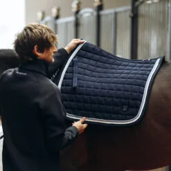 B Vertigo Cameron Double Corded Dressage Saddle Pad - Dark Navy -Equinavia Shop 24d5994d 2263 4ce7 86a7 abb371d5246817414 VDB 30b3eca1a905031c6cde11136db690517200db30