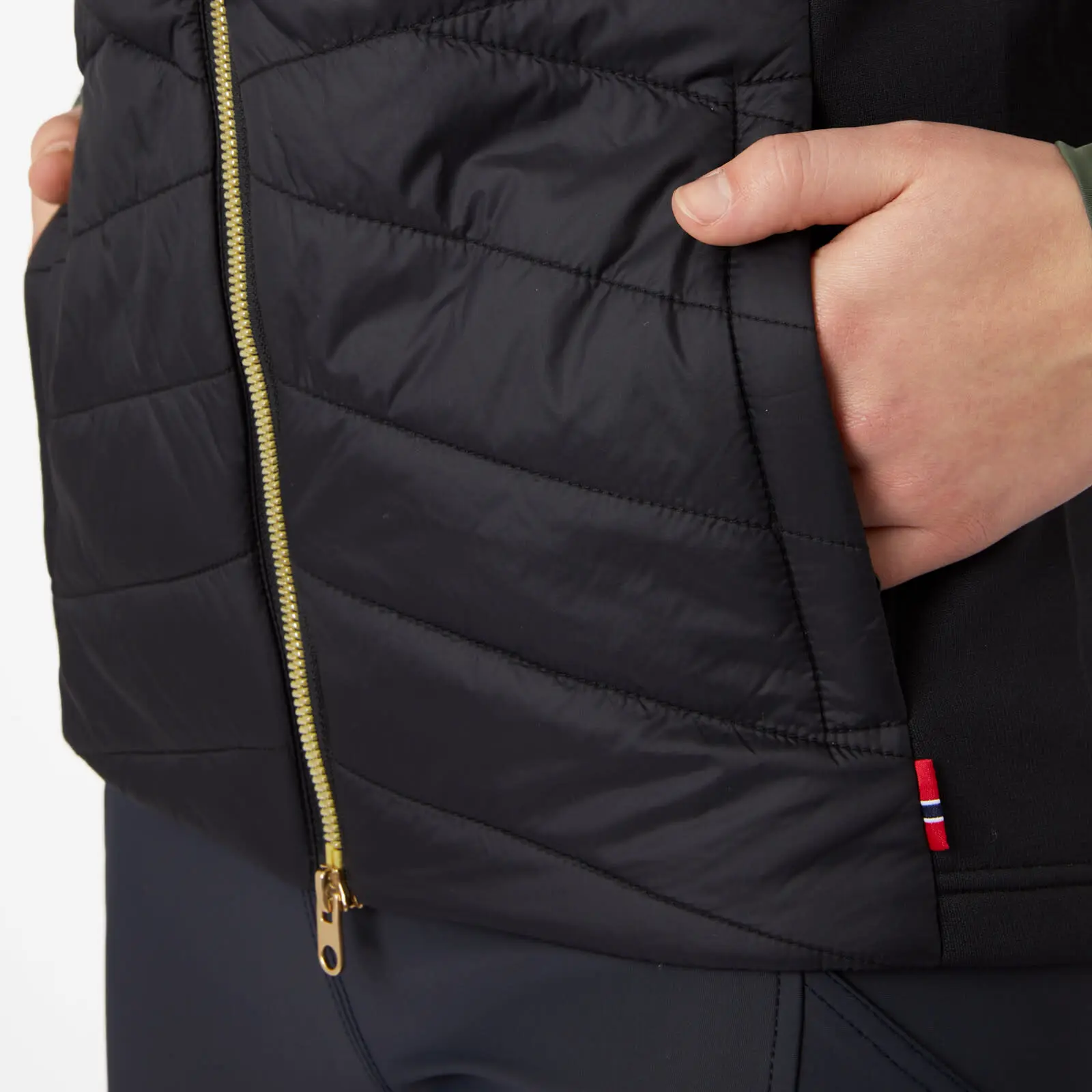 B Vertigo Adriana Womens Hybrid Vest - Anthracite Grey 9 B Vertigo Adriana Womens Hybrid Vest - Anthracite Grey - Image 7