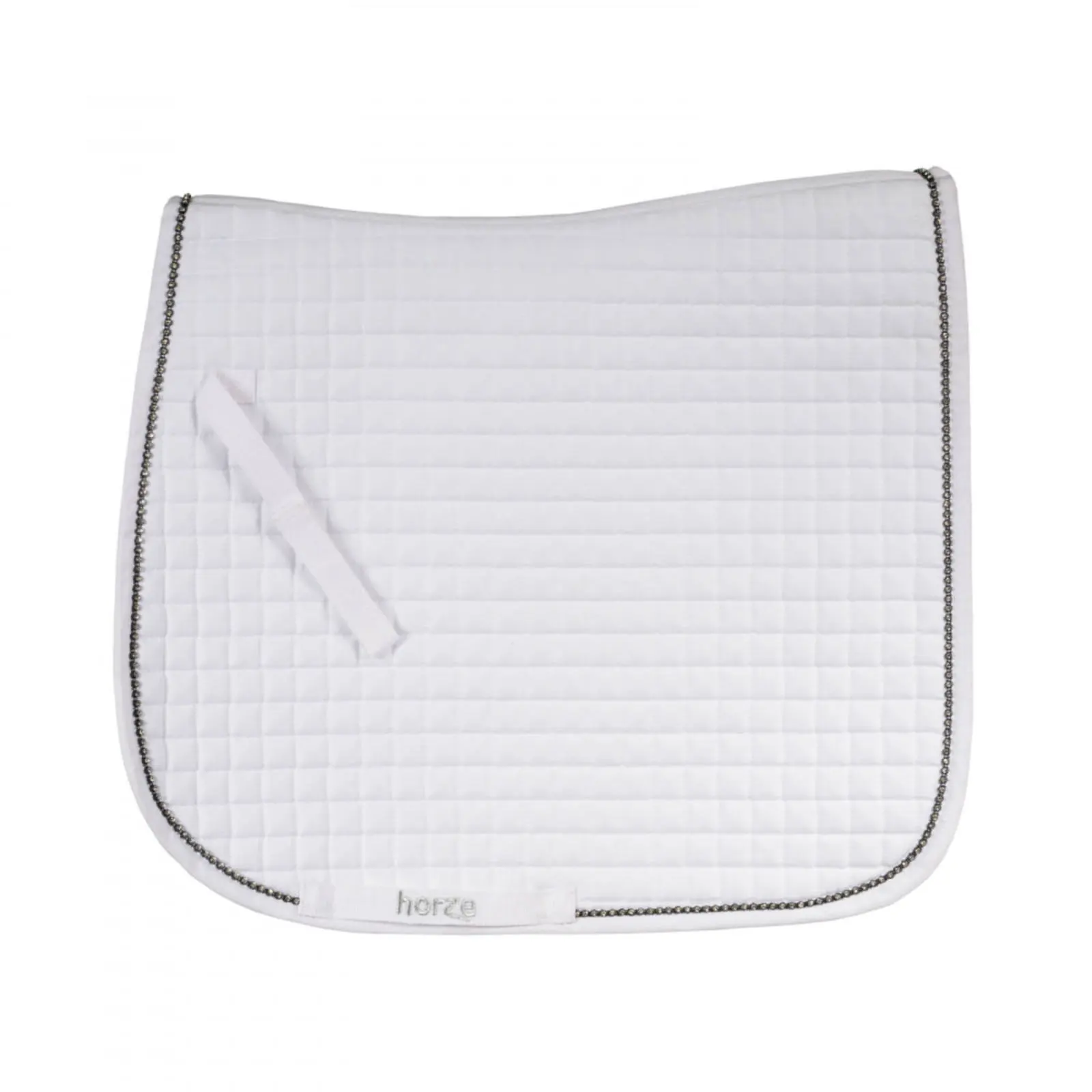 Horze Duchess Dressage Saddle Pad - White 5 Horze Duchess Dressage Saddle Pad - White - Image 3