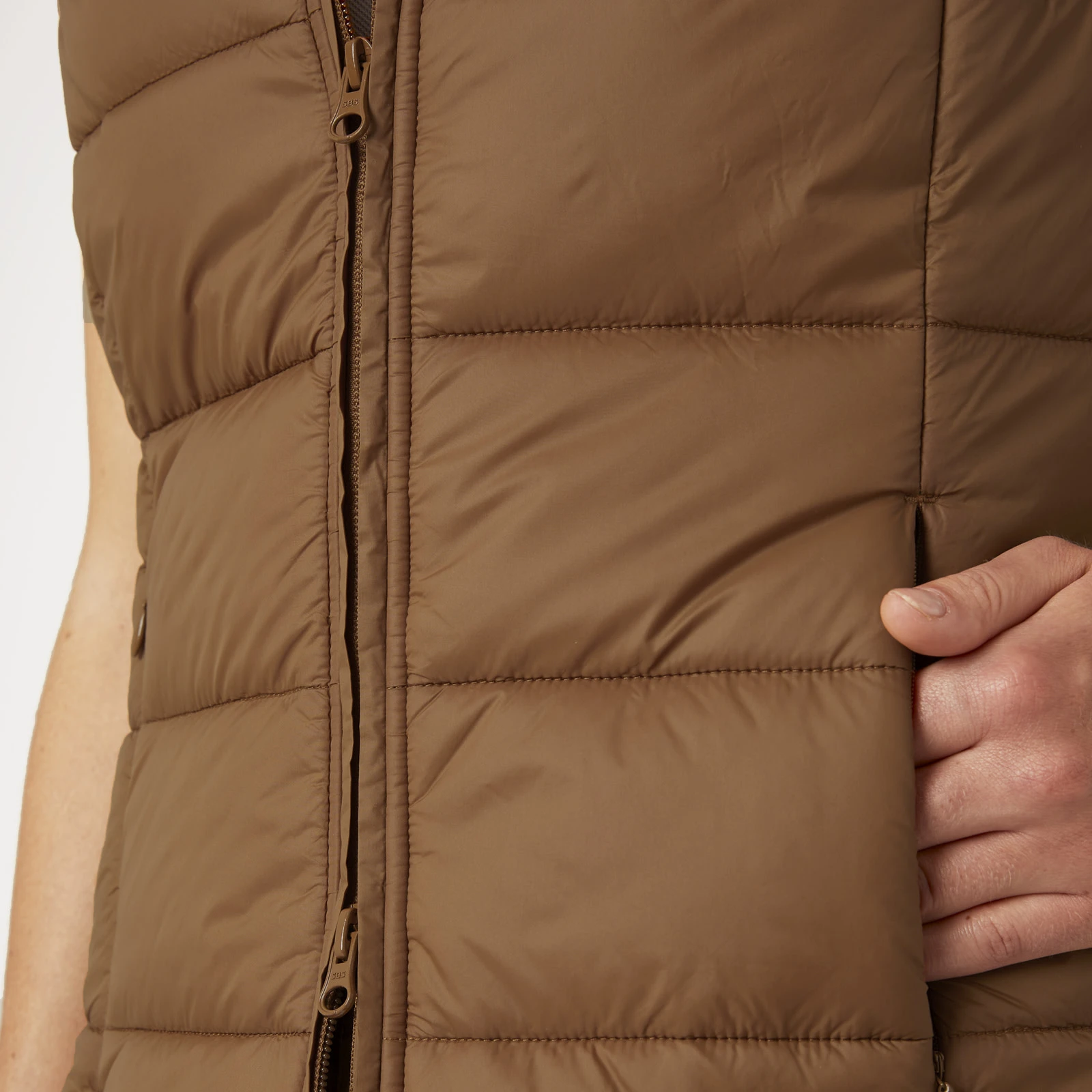 Horze Anne Womens Padded Vest - Caramel Cafe 6 Horze Anne Womens Padded Vest - Caramel Cafe - Image 4