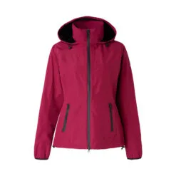 Horze Stella Waterproof Shell Jacket - Anemone Dark Pink