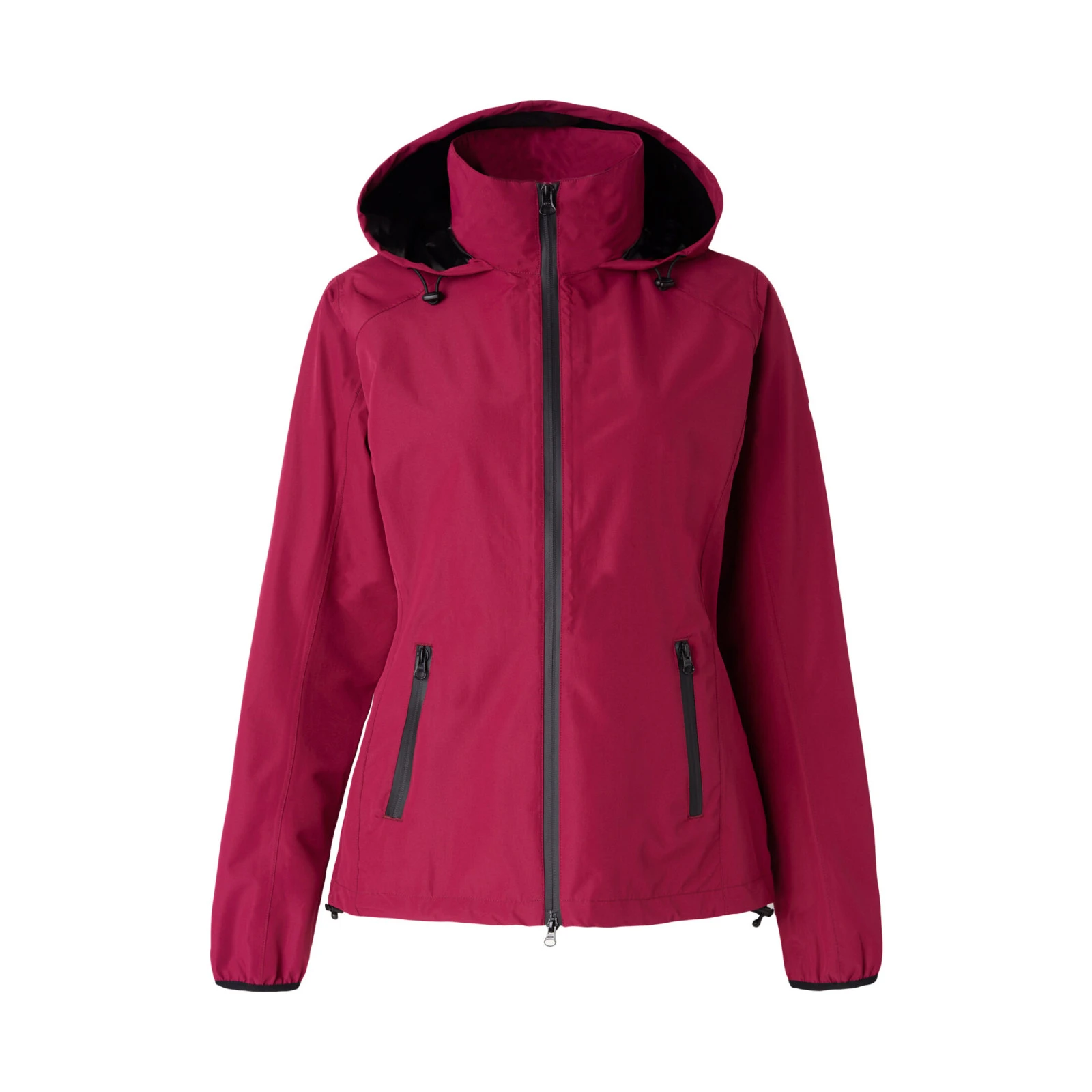 Horze Stella Waterproof Shell Jacket - Anemone Dark Pink 3 Horze Stella Waterproof Shell Jacket - Anemone Dark Pink