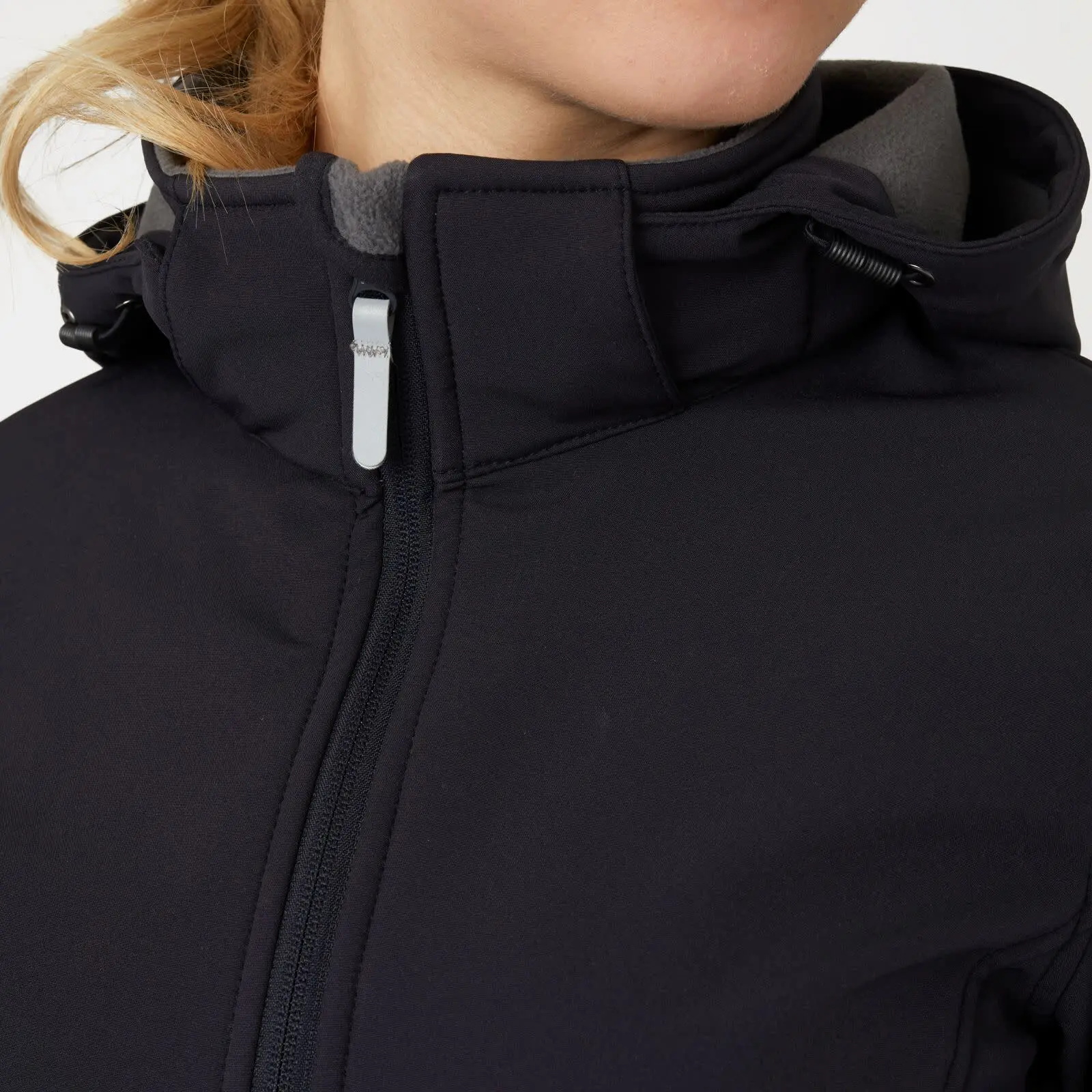 Horze Trisha Womens Softshell Jacket - Dark Navy 6 Horze Trisha Womens Softshell Jacket - Dark Navy - Image 4