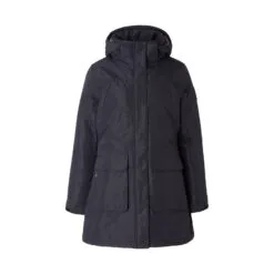 Horze Julia Womens Waterproof Parka Jacket - Caviar Black