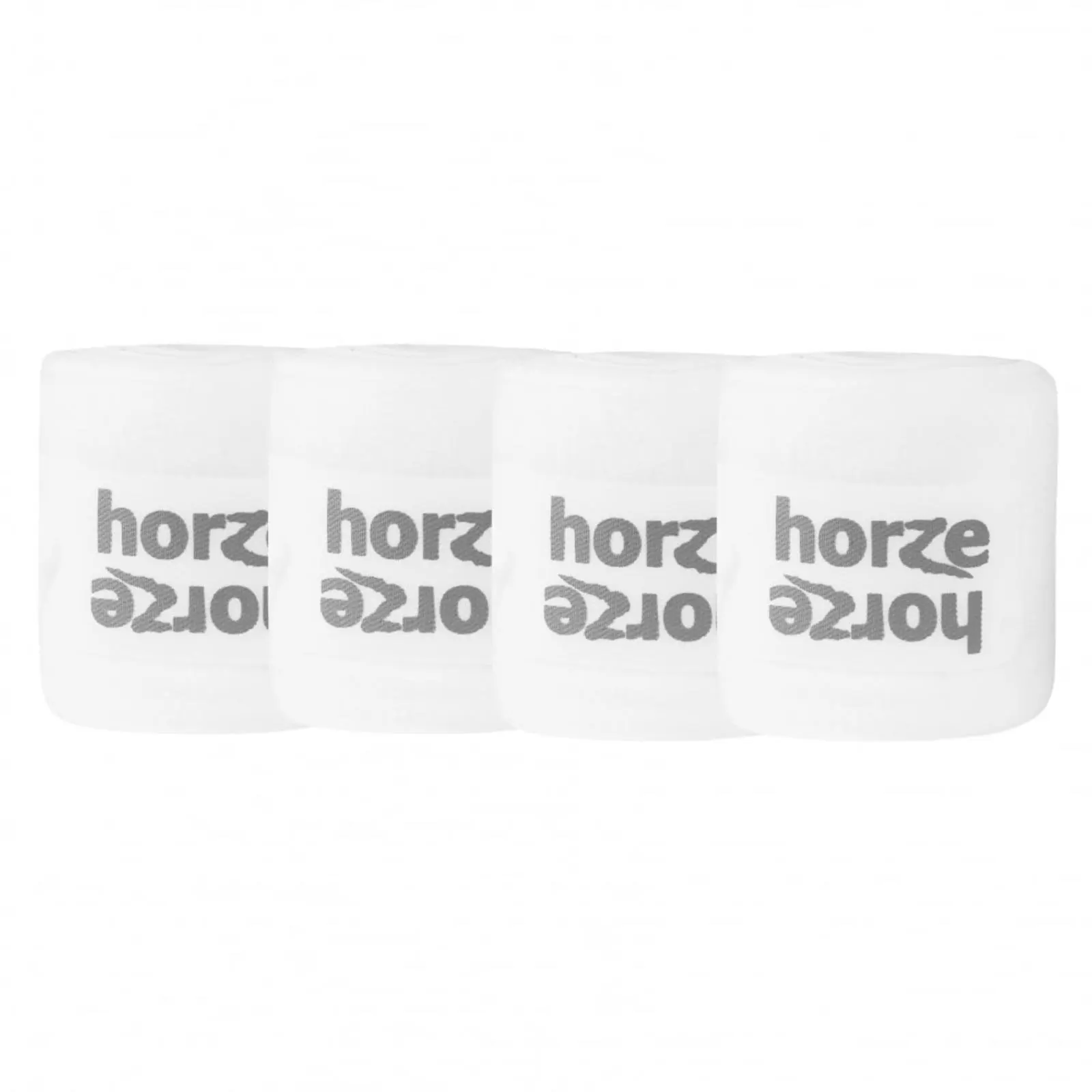 Horze Embrace Fleece Bandages - 4 Pack - White 3 Horze Embrace Fleece Bandages - 4 Pack - White
