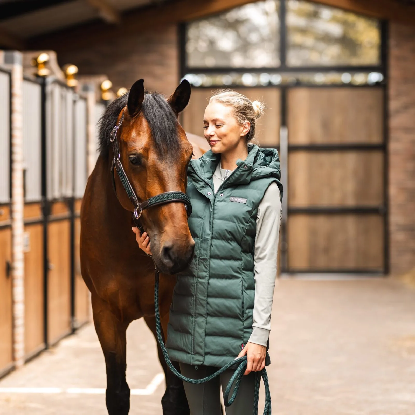 B Vertigo Celeste Womens Waterproof Vest - Jungle Green 10 B Vertigo Celeste Womens Waterproof Vest - Jungle Green - Image 8