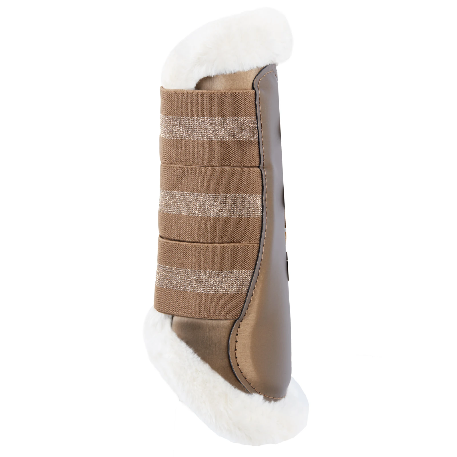 B Vertigo Drew Fleece Lined Brushing Boots - Cub Brown 5 B Vertigo Drew Fleece Lined Brushing Boots - Cub Brown - Image 3