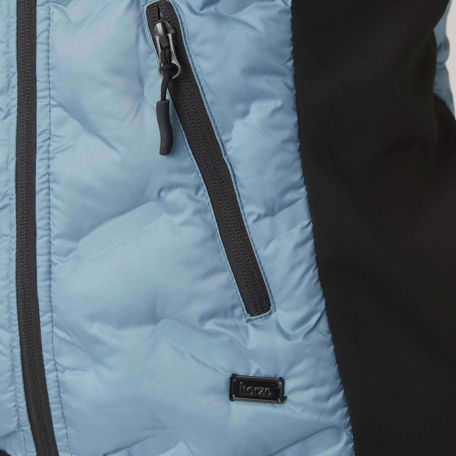 Horze Shelly Womens Light Padded Vest - Arctic Blue 7 Horze Shelly Womens Light Padded Vest - Arctic Blue - Image 5