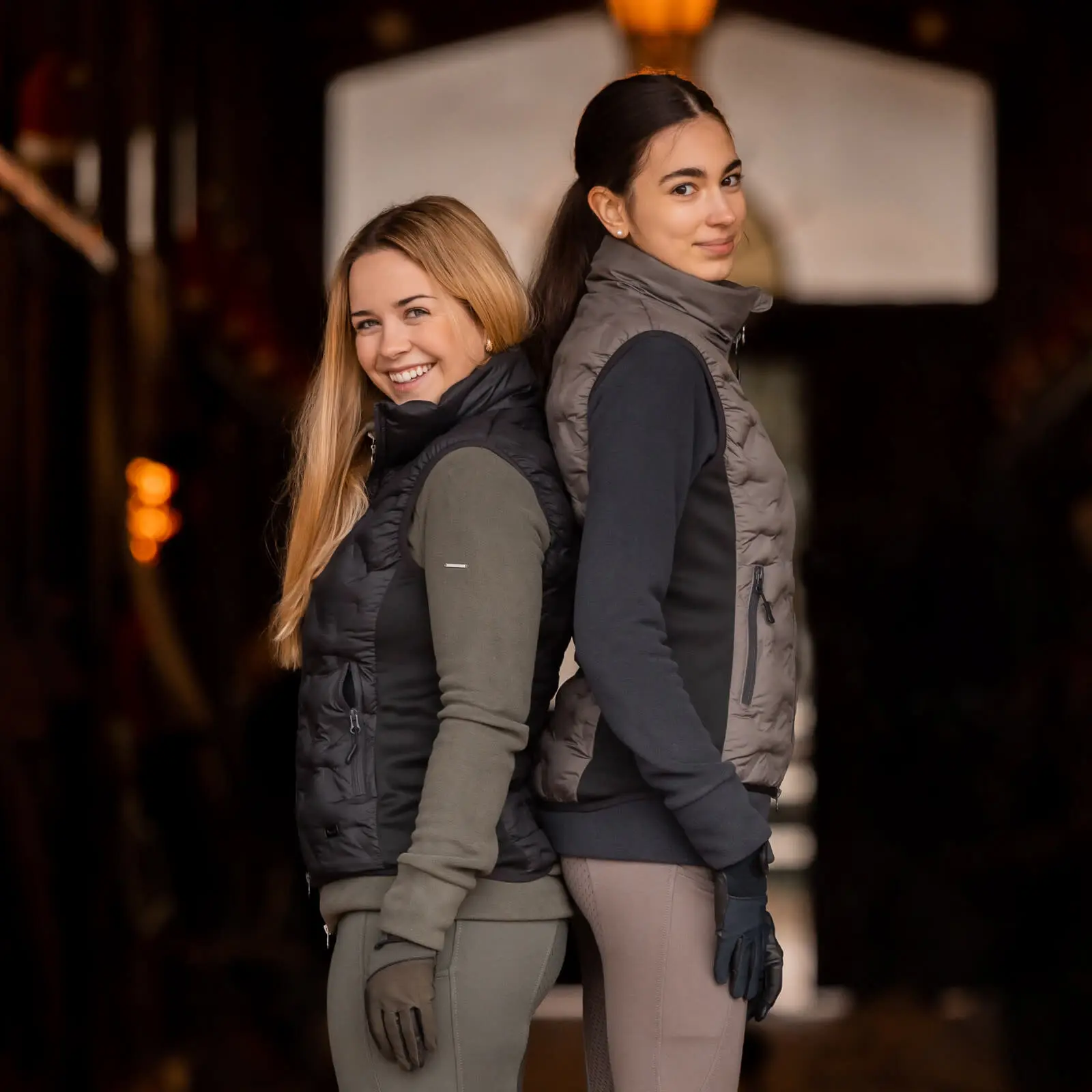 Horze Shelly Womens Vest - Black 5 Horze Shelly Womens Vest - Black - Image 4