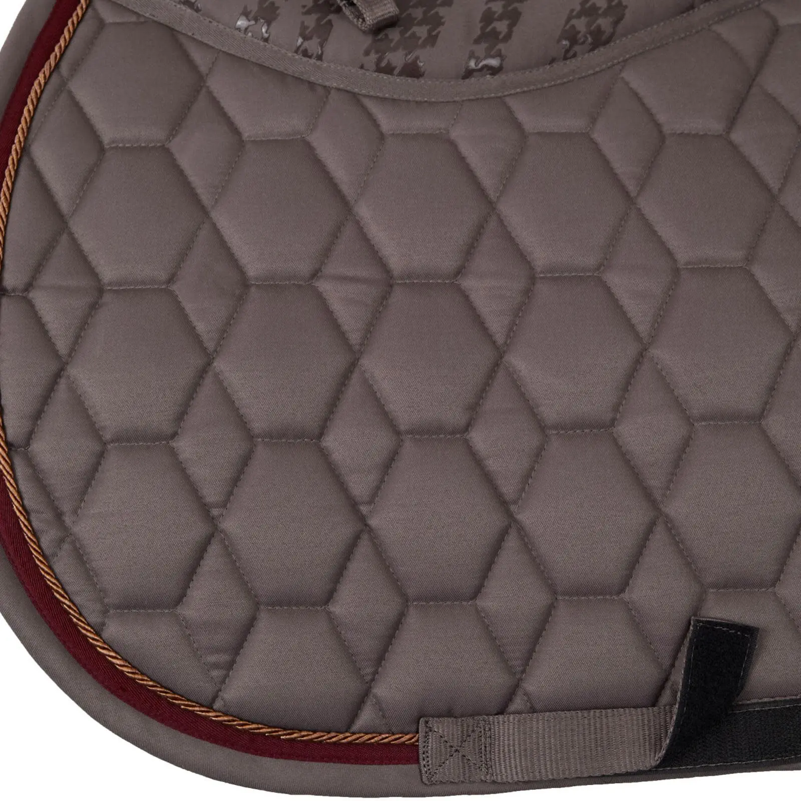 Horze Kenya Anti Slip All Purpose Saddle Pad - Iron Grey Brown 7 Horze Kenya Anti Slip All Purpose Saddle Pad - Iron Grey Brown - Image 5