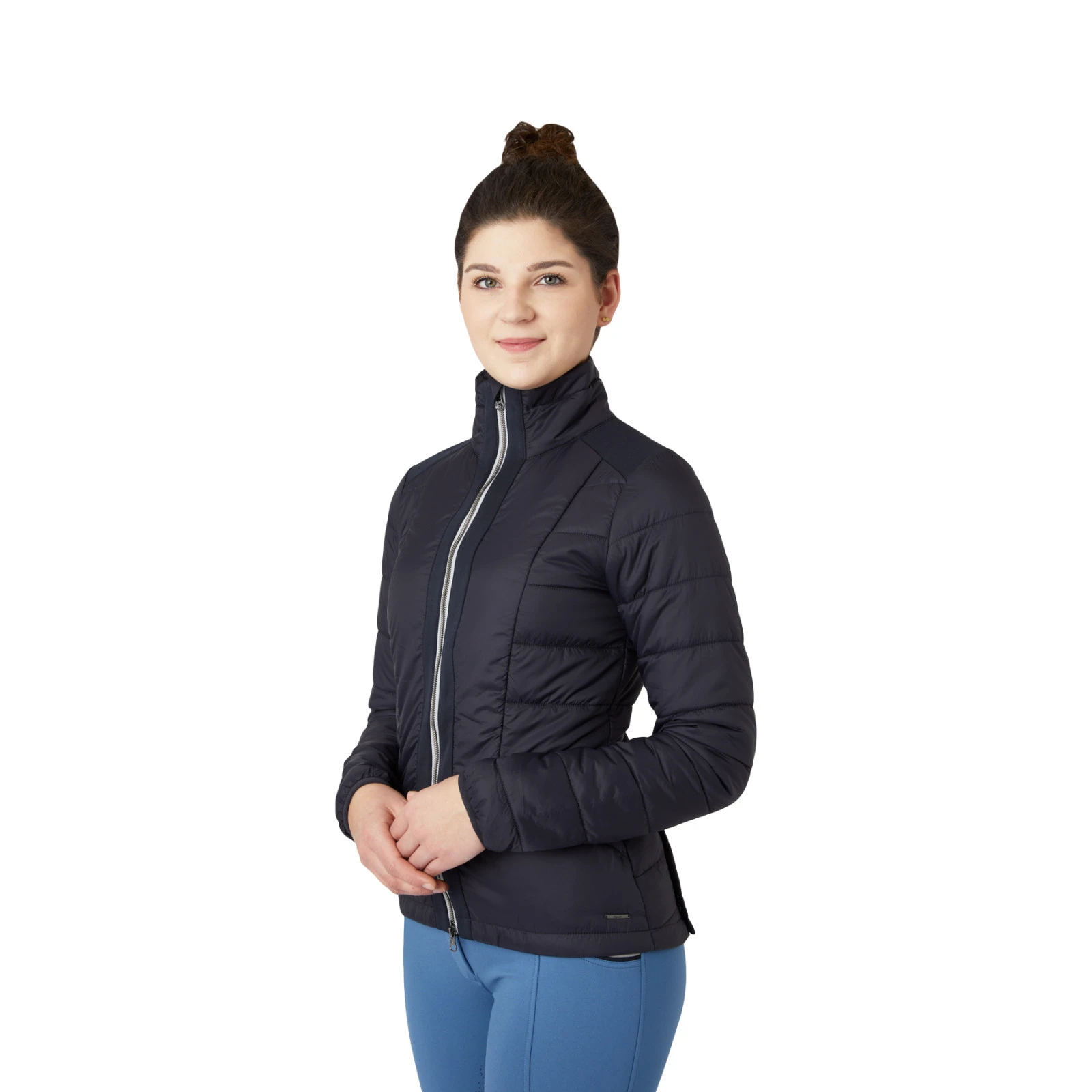 Horze Cameron Womens Hybrid Jacket - Dark Navy 3 Horze Cameron Womens Hybrid Jacket - Dark Navy