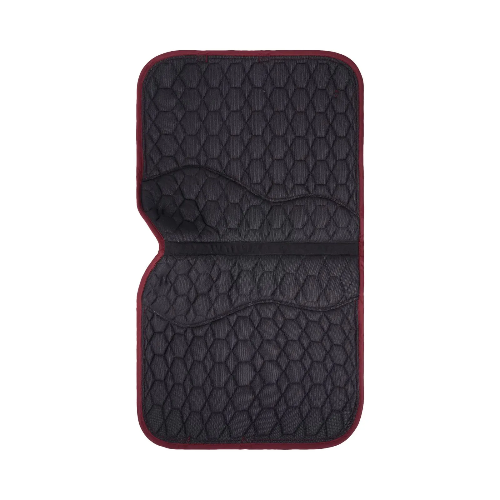 Horze Kenya Anti Slip Dressage Saddle Pad - Iron Grey Brown 6 Horze Kenya Anti Slip Dressage Saddle Pad - Iron Grey Brown - Image 4