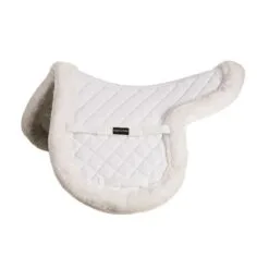 Equinavia Eidsvoll Ultra Fleece Trimmed Show Pad - White