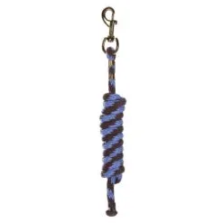 Equinavia Stella Poly Snap Lead Rope - Light Blue/Brown