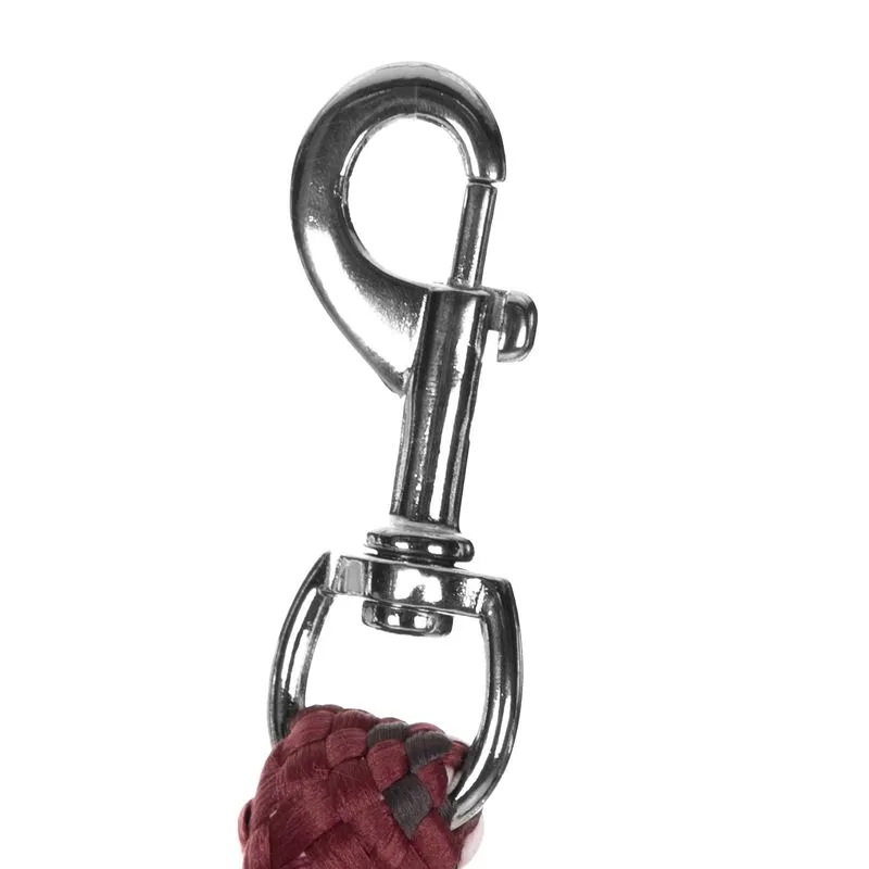 Equinavia Iris Soft Lead W/Snap - Burgandy/White/Grey 4 Equinavia Iris Soft Lead W/Snap - Burgandy/White/Grey - Image 2