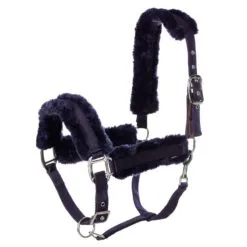 Equinavia Valkyrie Ultra Fleece Breakaway Halter - Navy/Navy