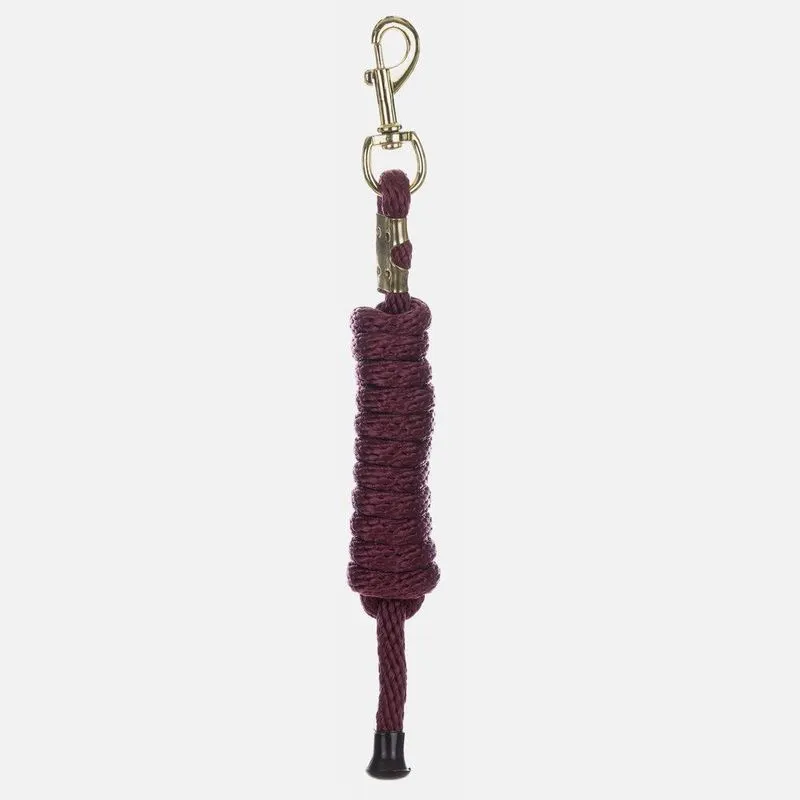 Equinavia Stella Poly Snap Lead Rope - Burgundy 3 Equinavia Stella Poly Snap Lead Rope - Burgundy