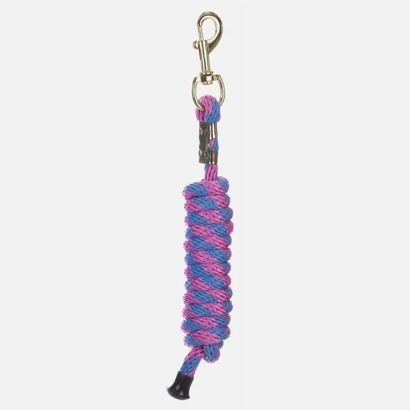 Equinavia Stella Poly Snap Lead Rope - Light Blue/Pink 3 Equinavia Stella Poly Snap Lead Rope - Light Blue/Pink