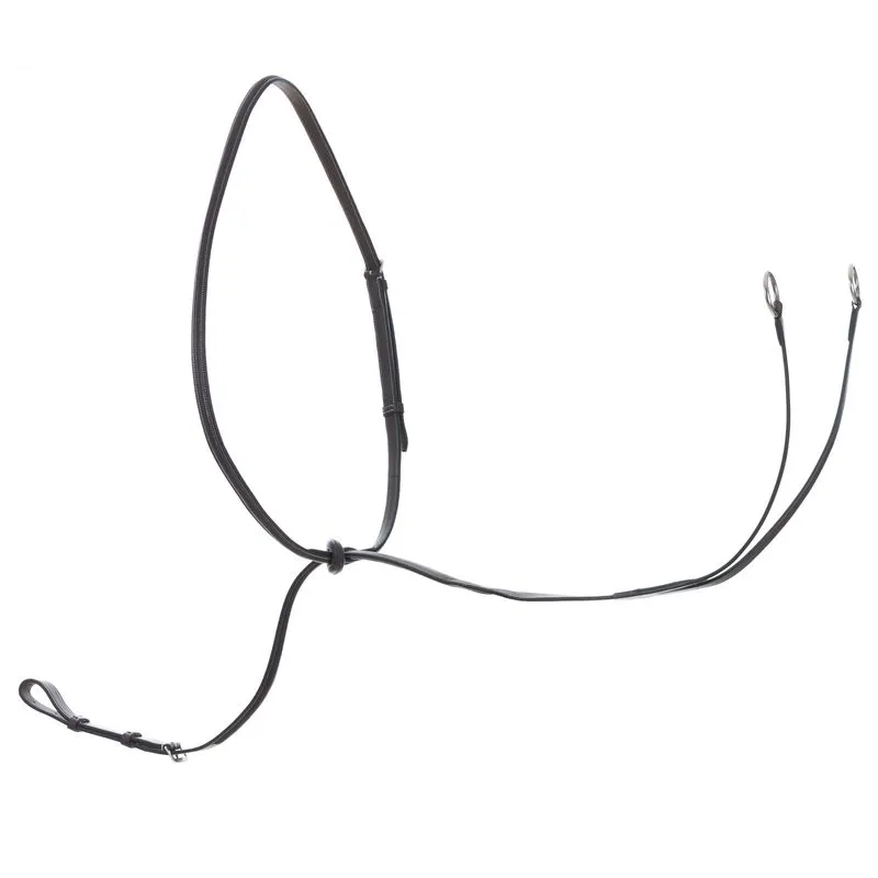 Equinavia Valkyrie Fancy Stitched Running Martingale - Chocolate Brown 3 Equinavia Valkyrie Fancy Stitched Running Martingale - Chocolate Brown