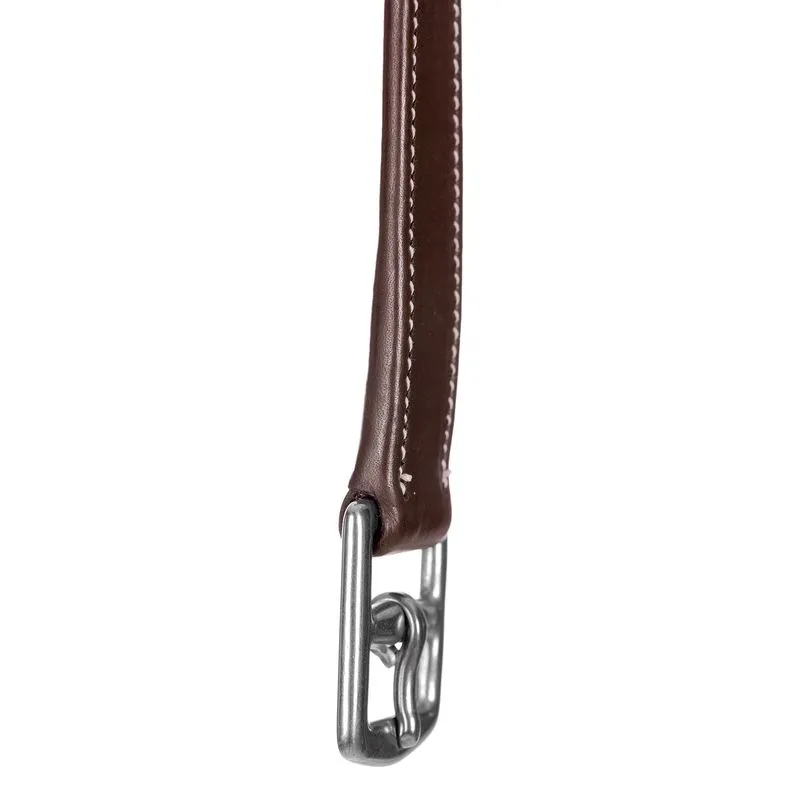 Equinavia Valkyrie Covered Stirrup Leathers - Oakbark Brown 4 Equinavia Valkyrie Covered Stirrup Leathers - Oakbark Brown - Image 2