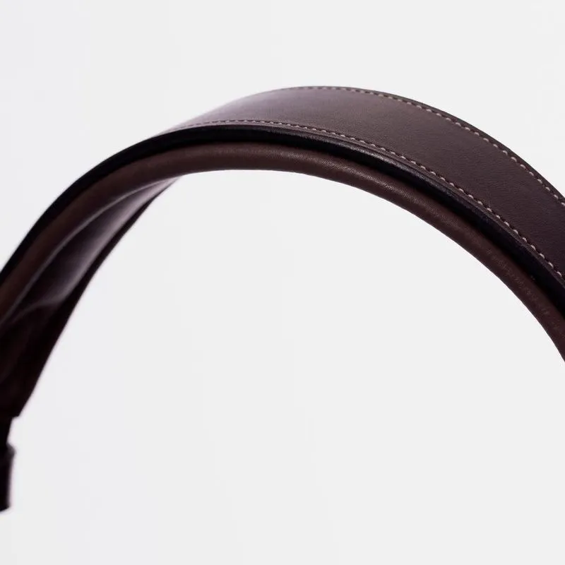 Equinavia Valkyrie Fancy Stitched Hunter Bridle W/Reins - Chocolate Brown 8 Equinavia Valkyrie Fancy Stitched Hunter Bridle W/Reins - Chocolate Brown - Image 6