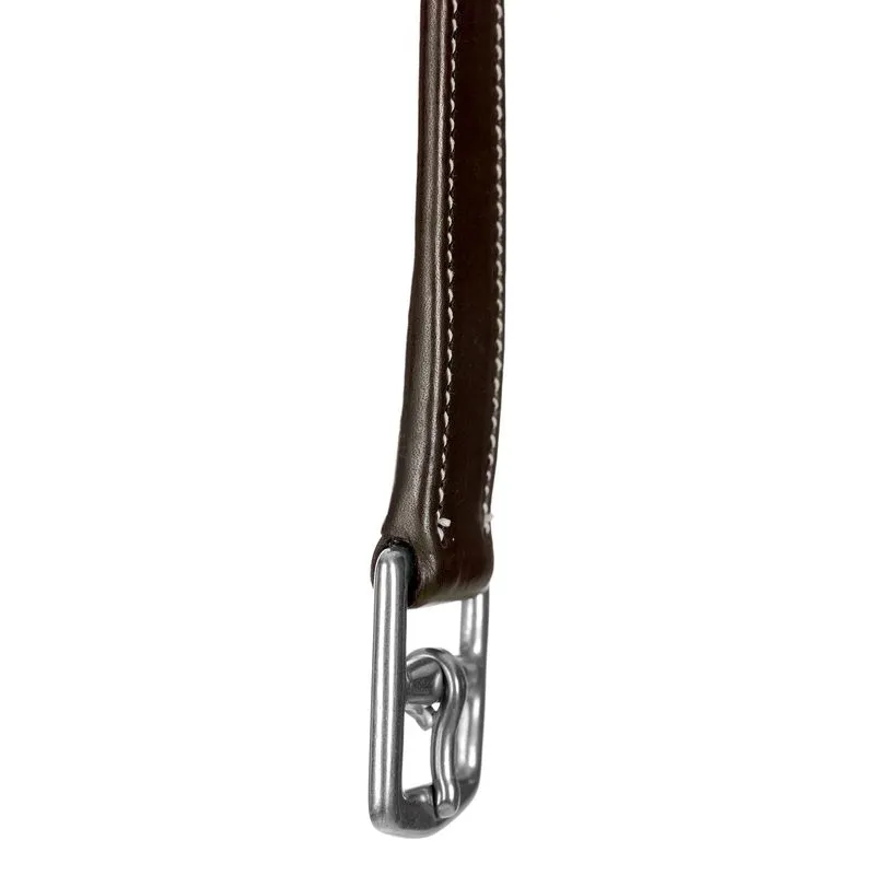 Equinavia Valkyrie Covered Stirrup Leathers - Chocolate Brown 4 Equinavia Valkyrie Covered Stirrup Leathers - Chocolate Brown - Image 2